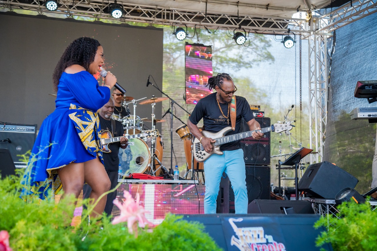 Saint Lucian artist Teddyson John moves Dominica on beats during Jazz' n Creole Festival