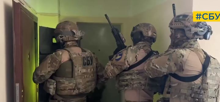 SBU conducts operation for neutralizing agent network of GRU in Kharkiv Oblast (image courtesy: Facebook)