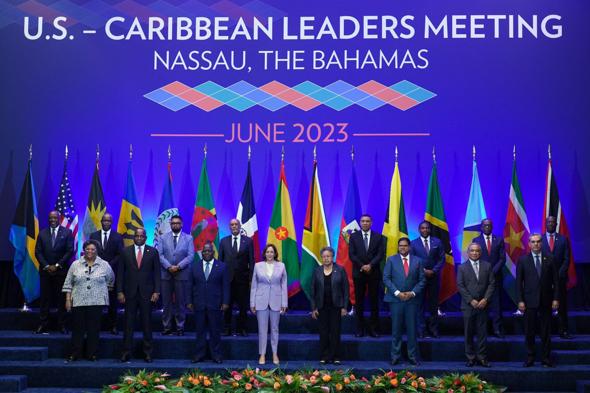 VP Kamala Harris meets Caribbean Leaders; held discussion on means of boosting US-Caribbean ties